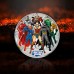 Пам'ятна монета “DC Comics - Ліга Справедливості”. Офіційна монета з альбомом та вкрита сріблом 999 проби (50020)