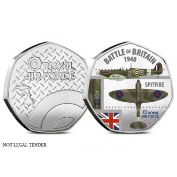 Пам'ятна монета RAF «Spitfire». Королівські ВПС (50184)