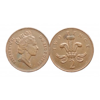 2 пенси, Великобританія, 1997. Законний платіжний засіб (50237)