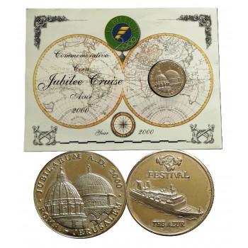 Пам'ятна монета "Ювілейний круїз "Azur", 2000 (50246)