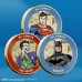 Офіційний набір з 3-х пам'ятних монет «DC Comics - Бетмен, Супермен та Джокер» (50259)