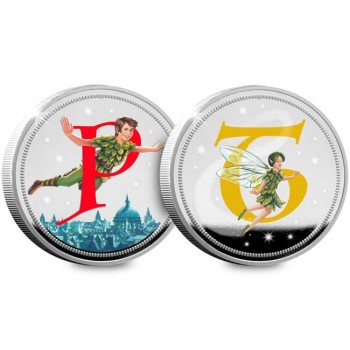 Набір із 2 пам'ятних монет "Пітер Пен та Дінь-Дінь" (50290)