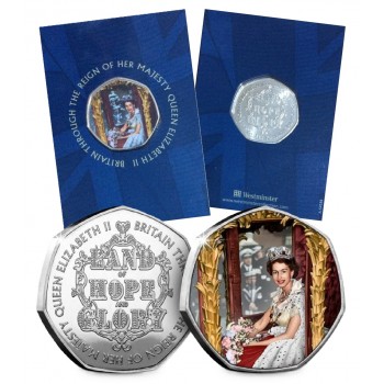 Пам'ятна монета "Коронація королеви Єлизавети II" (50318)