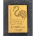 Золотий злиток 1/1000 унції (999,9) "Фламінго" Wessex Mintу захисному футлярі (50406)