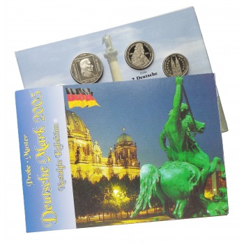 Набір пробних монет Німеччини 2005 Deutsche Mark (50414)