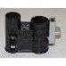Осьовий блок переднього колеса + фіксатор у зборі до коляски Geoby D222, D205, D208, D209 (чорний-св. сірий) (17379)