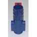 Осьовий блодо переднього колеса + фіксатор у зборі до коляски Geoby D222, D205, D208, D209 (темно-блакитний-червоний) (28232)