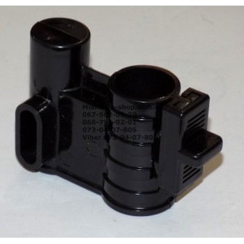 Осьовий блок переднього колеса + фіксатор у зборі до коляски Geoby D222, D205, D208, D209 (чорний-чорний) (29070)
