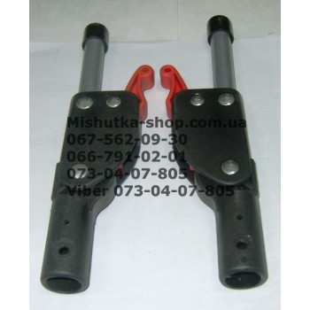 Фіксатор складання підніжки з трубкою до коляски Geoby D208 (чорний) (28462)