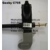 Вісь задня з гальмом до коляски Geoby C705 (17315-1)