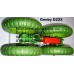 Блок переднього колеса до коляски Geoby D222 (зелений) (125*6) (17364)