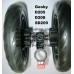 Блок переднього колеса до коляски Geoby D208 (чорний-чорний) (145*7) (17367-2)