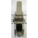 Осьовий блок заднього колеса + гальмівна педаль до коляски Geoby D208, D205, D209, D388 (сірий корпус - сіра педаль) (d=16мм, 16*16мм) (17368)