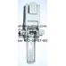 Осьовий блок заднього колеса + гальмівна педаль до коляски Geoby D208, D205, D209, D388 (сірий корпус - сіра педаль) (d=16мм, 16*16мм) (17368)