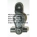 Осьовий блок переднього колеса + фіксатор у зборі до коляски Geoby D349 (17381)