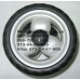 Блок переднього колеса до коляски Geoby D208, D205, D209, D388 (білий) (145*7) (28400)