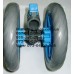 Блок переднього колеса до коляски Geoby D208, D204, D205, D209, D388 (блакитний) (145*7) (28406)